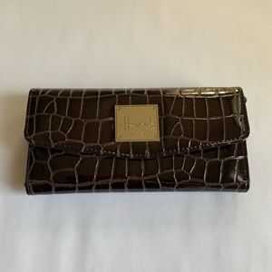 Harrods patent leather wallet